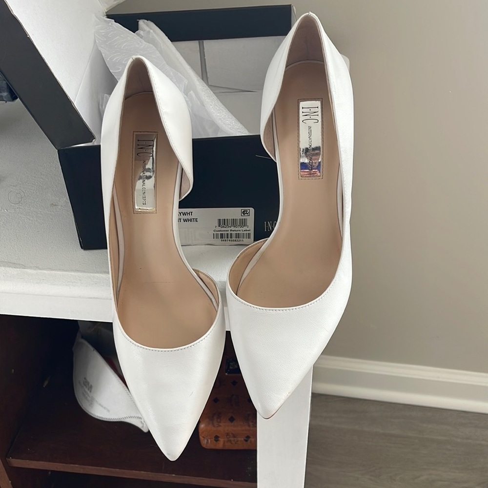 White heels